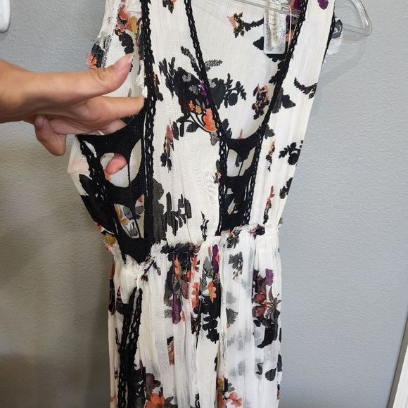 NWT Free People FP ONE moonlight maxi floral dress - Picture 5 of 9